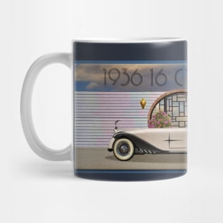 1936 16 Cylinder Starcat Mug